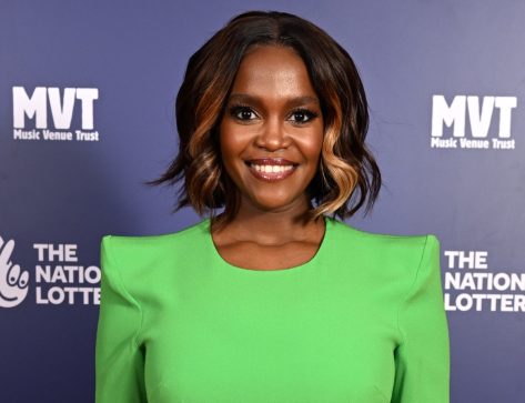 Oti Mabuse in Bathing Suit Basks in “That African Sun”