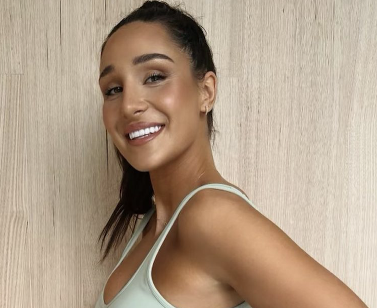 Kayla Itsines in Bathing Suit Says This is an Awesome Journey — Celebwell
