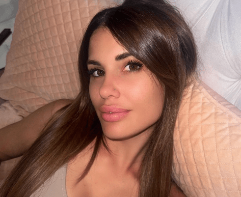Gala Caldirola in Bathing Suit is “Feeling Peace”
