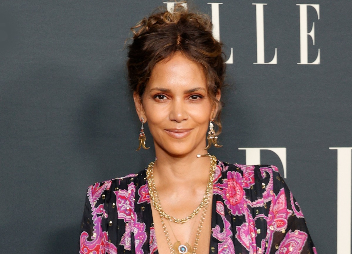 Halle Berry in Bathing Suit Says 