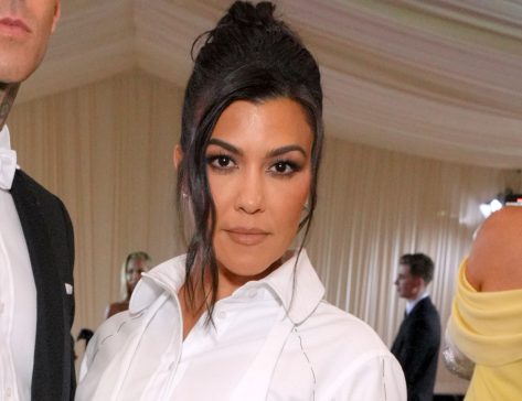 Kourtney Kardashian in Bathing Suit Talks "Control"