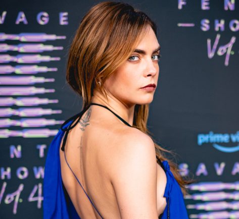 Cara Delevingne in Bathing Suit Shares "Nice View"