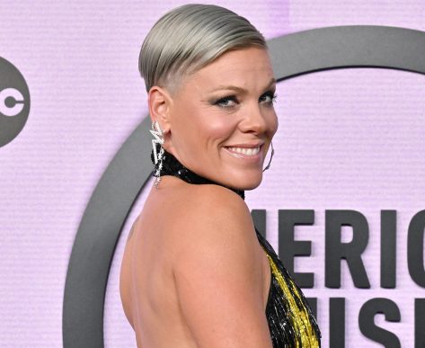 Pink in Bathing Suit is the “Picture of Health” 