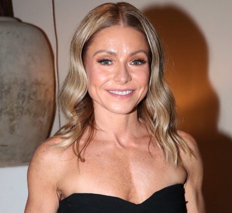 Kelly Ripa in Bathing Suit is in her "Lucky Wetsuit"