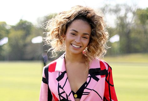 Ella Eyre in Bathing Suit is a “Lucky Girl”