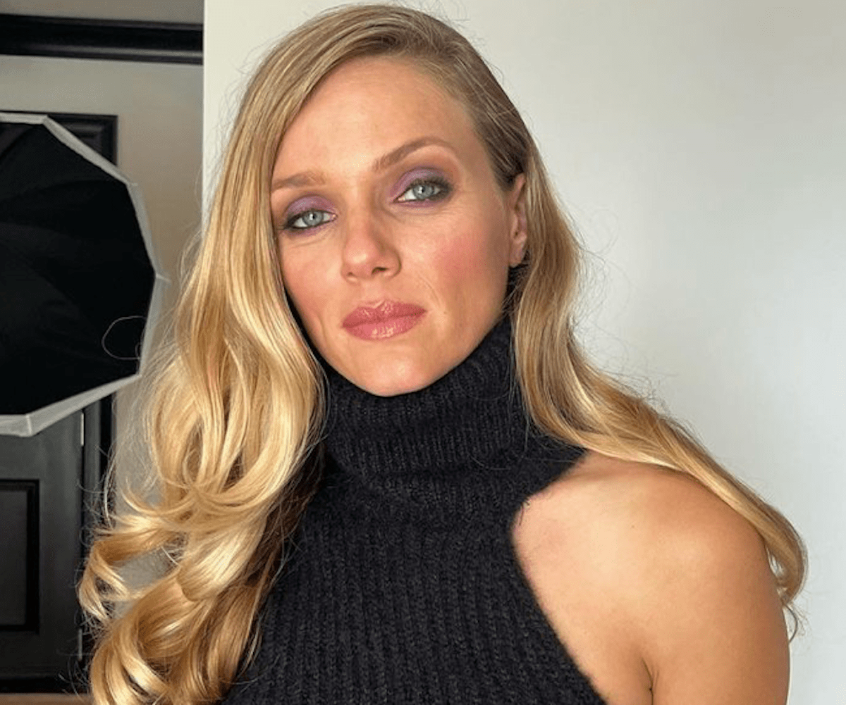 Tracy Spiridakos in Bathing Suit Enjoys