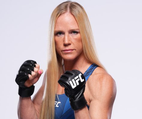 Holly Holm in Bathing Suit Says “I’m Good”