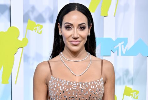 Melissa Gorga in Bathing Suit Says “Kill Them With Kindness”