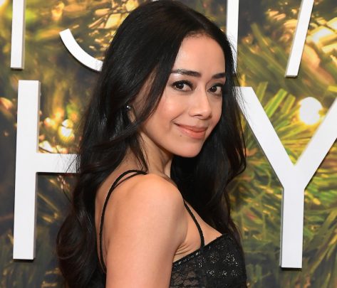 Aimee Garcia in Bathing Suit Says “Stop and Breathe”