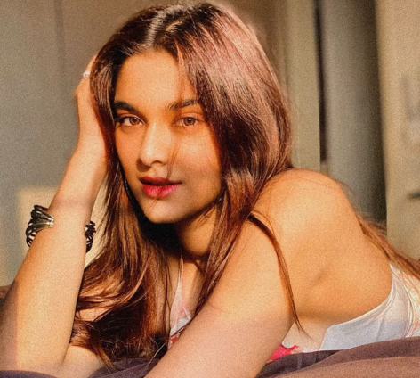 Saiee Manjrekar in Bathing Suit is “Sunny”