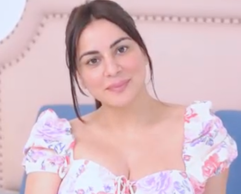 Shraddha Arya in Bathing Suit Says "Talk to the Sand"