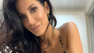Silvina Escudero in Bathing Suit Says "How Nice to be Together"