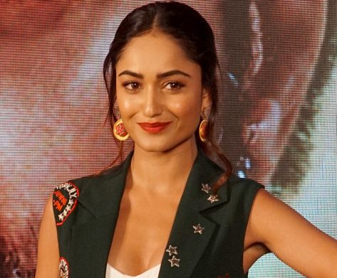 Tridha Choudhury in Bathing Suit is “Bathing in Golden Hour”