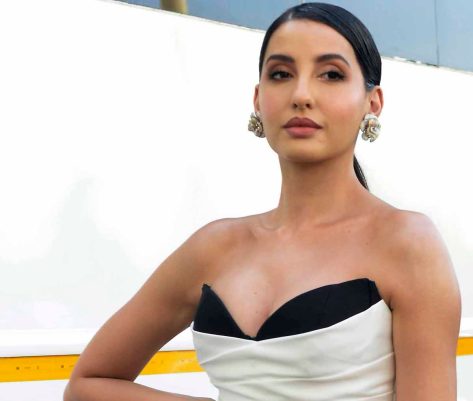 Nora Fatehi in Bathing Suit Top Says it "Hits Different"