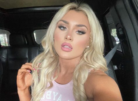 Tiffany Stratton in Bathing Suit is “Just Updating My Picture”