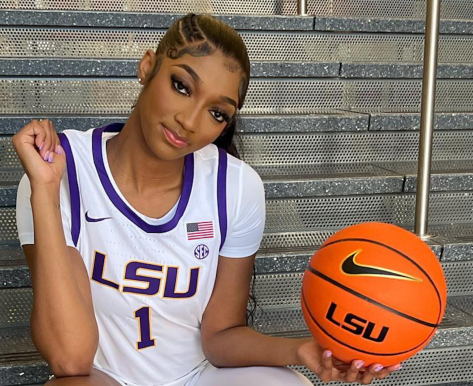 Angel Reese in Bathing Suit Has “Game Day”