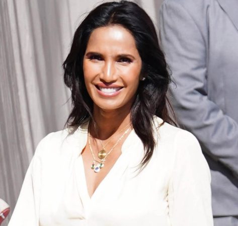 Padma Lakshmi in Bathing Suit “Empowers”