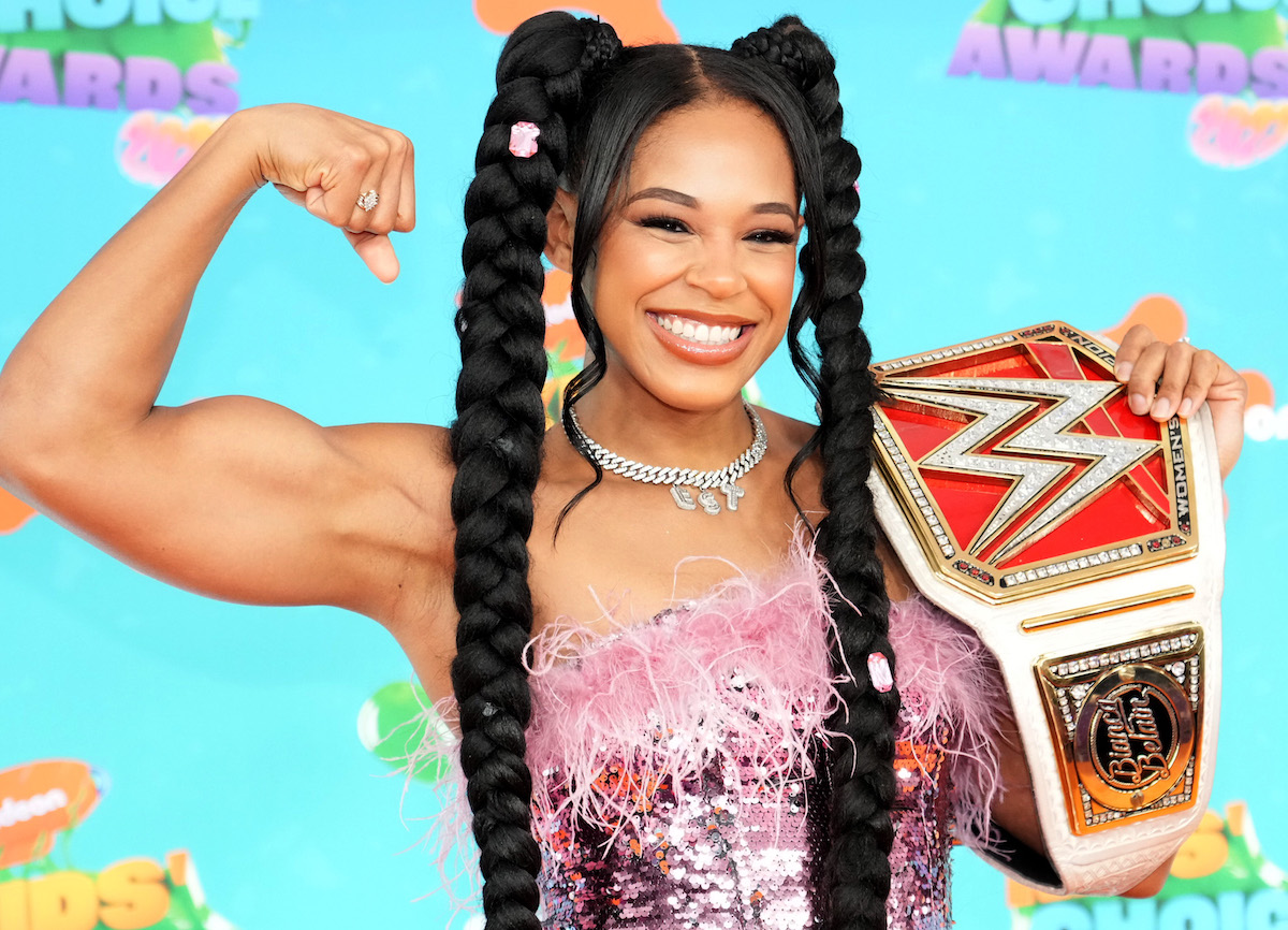 Bianca Belair in Bathing Suit is the 