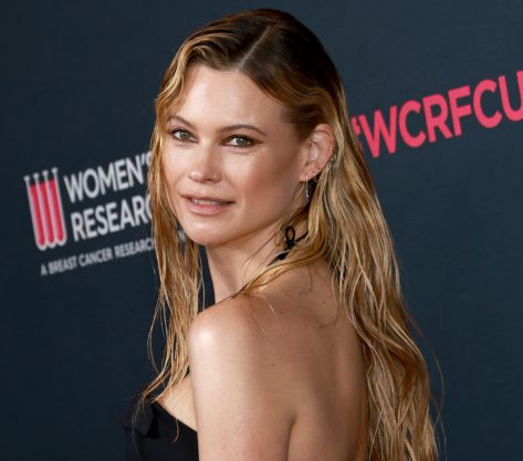 Behati Prinsloo in Bathing Suit Says "Live Long and Prosper"