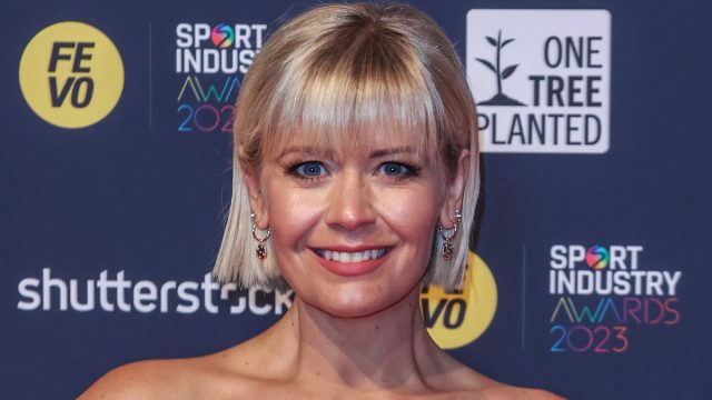Suzanne Shaw seen attending the Sport Industry Awards 2023