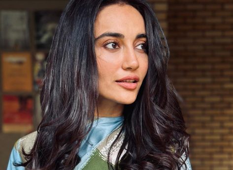 Surbhi Jyoti in Bathing Suit Has “Butterflies”