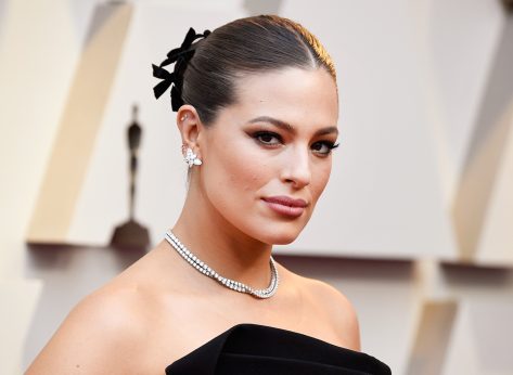 Ashley Graham in Bathing Suit Wears “SPF 5000”