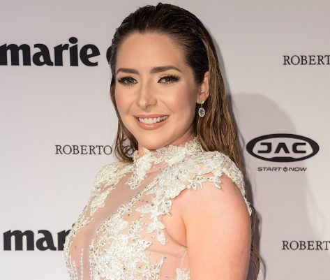 Ariadne Díaz in Bathing Suit is “Being Happy”