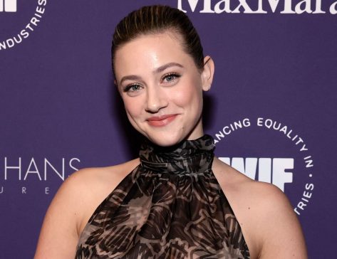 Lili Reinhart in Bathing Suit Does “Hard Reset”