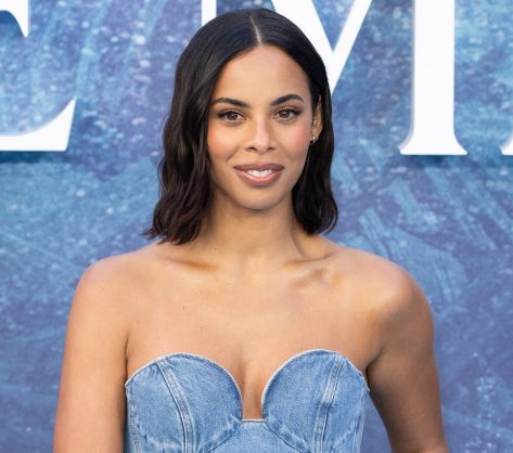 Rochelle Humes in Bathing Suit Has “Midweek Check Out”
