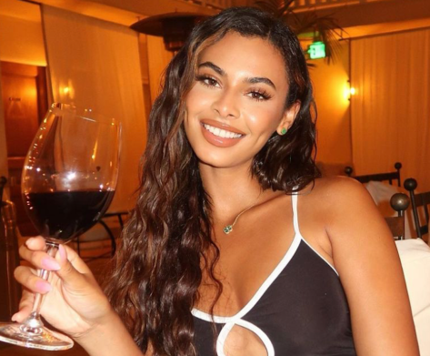 Sophie Piper in Bathing Suit Says “Over and Out”