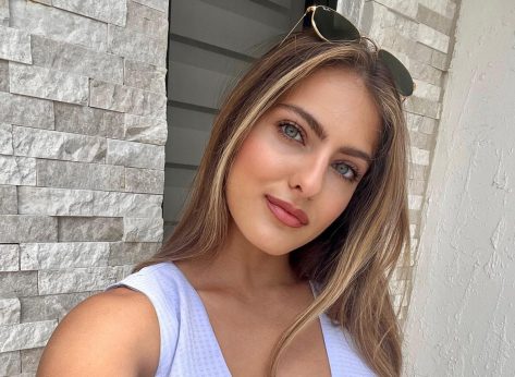 Dolphins Cheerleader Jared De Armas in Bathing Suit Has “Sunny Attitude”