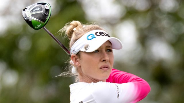 Pattaya,,Thailand february,23:,Nelly,Korda,Of,Usa,In,Action,During