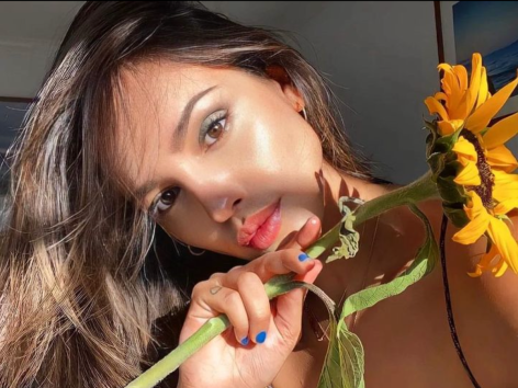 Eiza Gonzalez Shares Swimsuit Photo as "Full Moon in Aquarius"