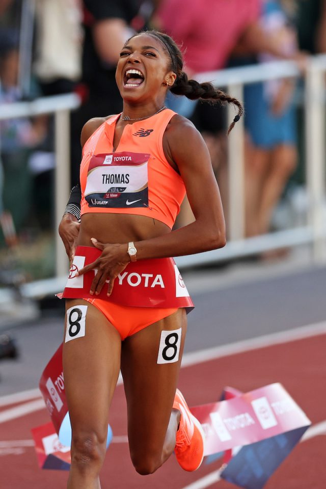 American sprinter Gabby Thomas well-researched in power of sleep