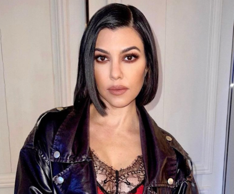 Kourtney Kardashian Shares Swimsuit Photos While Pregnant