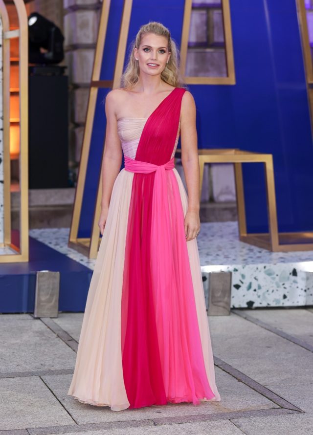 LONDON, ENGLAND - SEPTEMBER 14: Kitty Spencer attends the Royal Academy of Arts Summer Exhibition 2021 Preview Party at Royal Academy of Arts on September 14, 2021 in London, England. (Photo by Mike Marsland/WireImage)