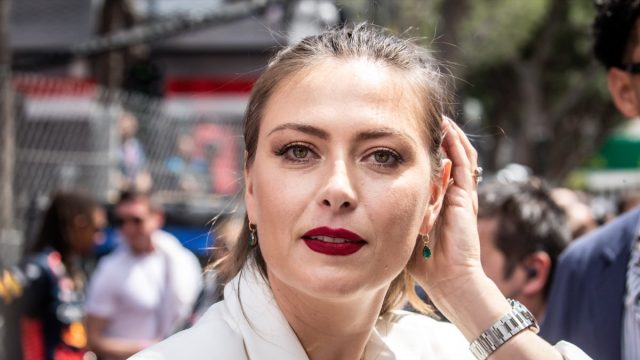 MONTE-CARLO, MONACO - MAY 28: Maria Sharapova seen during the F1 Grand Prix of Monaco at Circuit de Monaco on May 28, 2023 in Monte-Carlo, Monaco. (Photo by Cristiano Barni ATPImages/Getty Images)