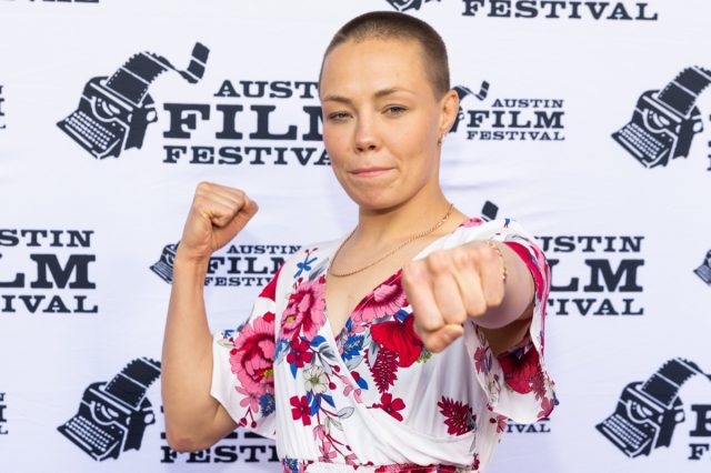 AUSTIN, TEXAS - OCTOBER 30: Rose Namajunas attends the world premiere of "Thug Rose: Mixed Martial Artist" during the 2022 Austin Film Festival at State Theatre on October 30, 2022 in Austin, Texas. (Photo by Rick Kern/Getty Images)