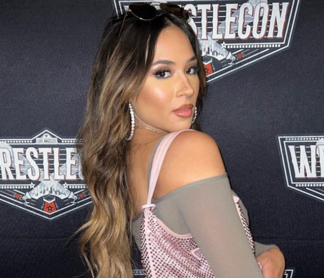 WWE’s Valerie Loureda Shares Swimsuit Photo as “Lola Vice”
