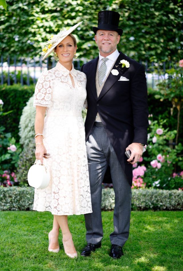 ASCOT, UNITED KINGDOM - JUNE 22: (EMBARGOED FOR PUBLICATION IN UK NEWSPAPERS UNTIL 24 HOURS AFTER CREATE DATE AND TIME) Zara Tindall and Mike Tindall attend day 3 'Ladies Day' of Royal Ascot 2023 at Ascot Racecourse on June 22, 2023 in Ascot, England. (Photo by Max Mumby/Indigo/Getty Images)