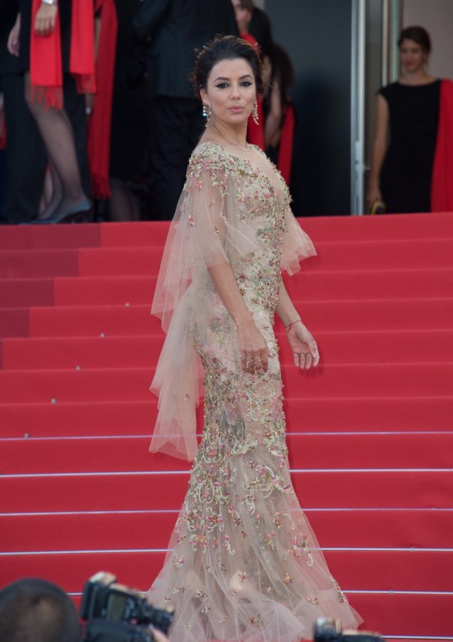 CANNES, FRANCE. May 22, 2017: Eva Longoria at the premiere for "The Killing of a Sacred Deer" at the 70th Festival de Cannes