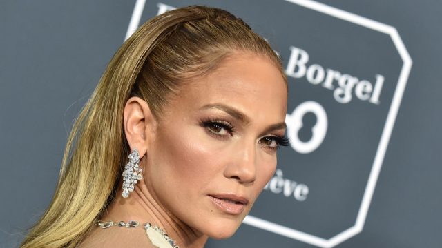 LOS ANGELES - JAN 12: Jennifer Lopez arrives for the 25th Annual Critics' Choice Awards on January 12, 2020 in Santa Monica, CA