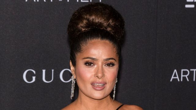 Los,Angeles,,California, ,November,02,,2019:,Salma,Hayek,Arrives