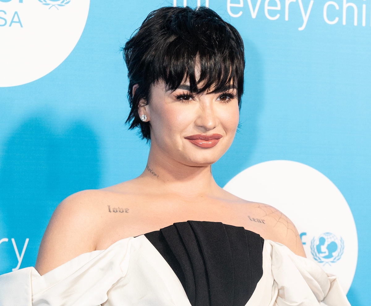 Demi Lovato Shares Swimsuit Photo Kissing Jutes