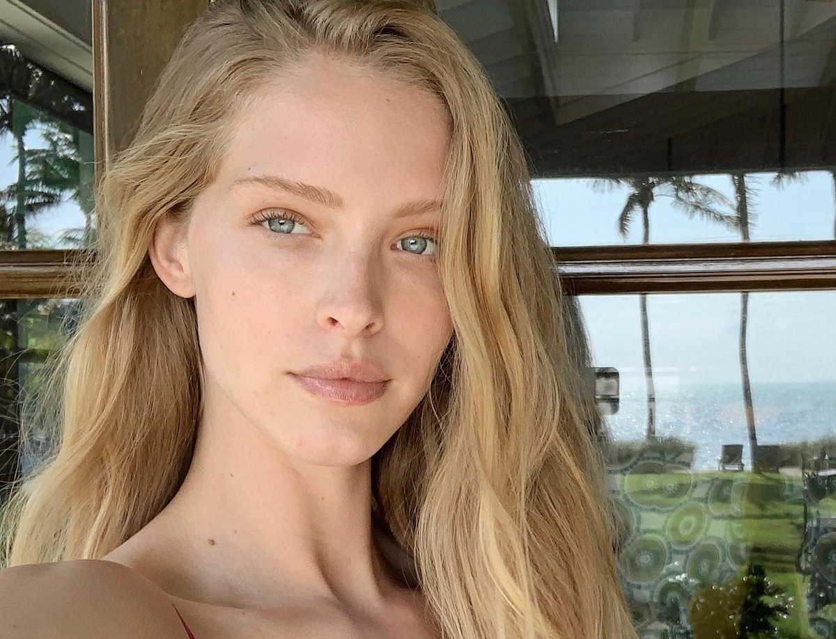 Model Abby Champion Shares Swimsuit Photo on 