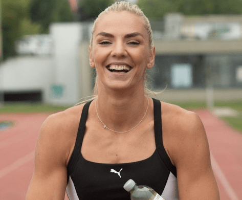 Track and Field Star Ivona Dadic in Swimsuit Is “Cooling Down”
