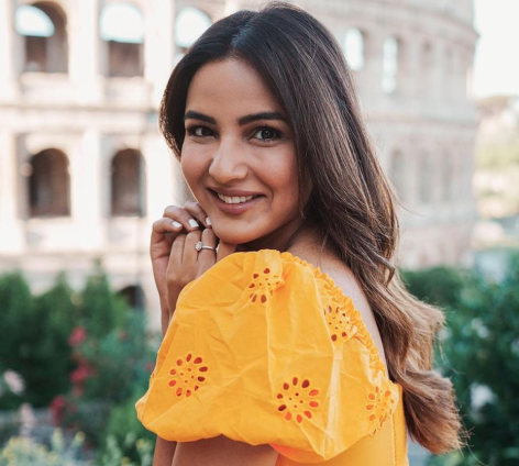 Indian Actress Jasmin Bhasin Shares Swimsuit Photo Ready to “Fly”