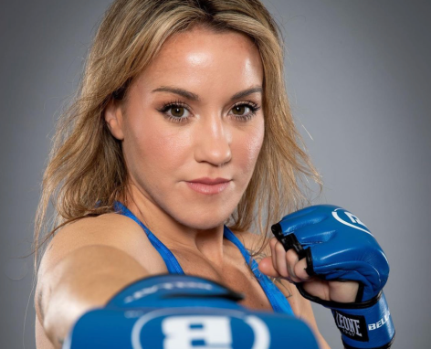 MMA Fighter Jena Bishop Shares Swimsuit Photo on "Beach Day"