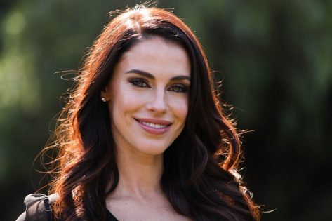 UNIVERSAL CITY, CALIFORNIA - OCTOBER 01: Actress Jessica Lowndes visits Hallmark Channel's "Home & Family" at Universal Studios Hollywood on October 01, 2019 in Universal City, California. (Photo by Paul Archuleta/Getty Images)