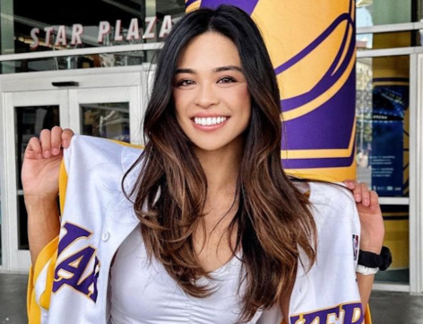 Los Angeles Lakers Cheerleader Tiyah Ejan Shares Swimsuit Photo From Greece